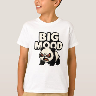 Camiseta Pequeño Panda, gran humor - Gracioso Arte Cuto