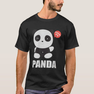 Camiseta Pequeño Panda Nunca Dice No A Panda