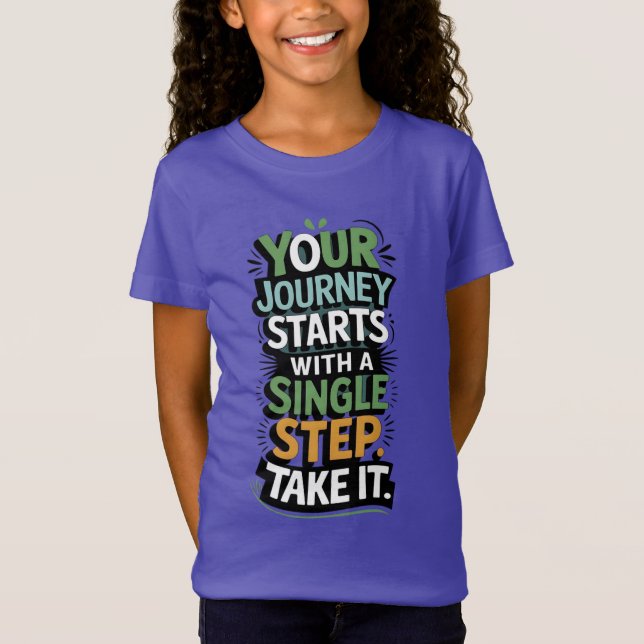 Camiseta pequeño paso (Anverso)