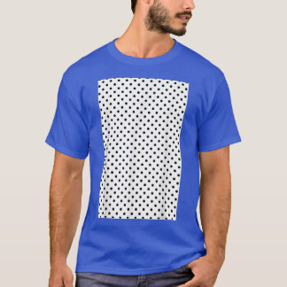 CAMISETA PEQUEÑO PATRÓN GEOMÉTRICO POLKADOT DE LOS AÑOS 198