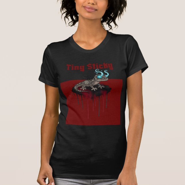 Camiseta Pequeño Pegajoso (Anverso)