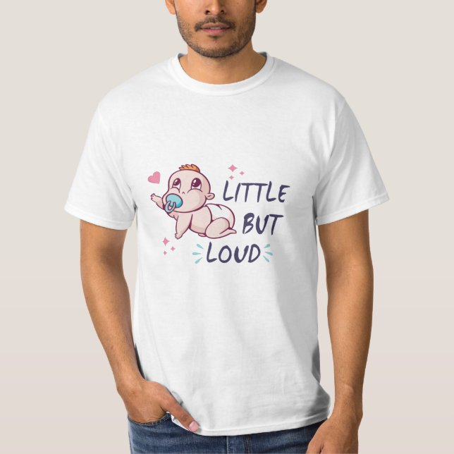 Camiseta Pequeño pero fuerte (Anverso)