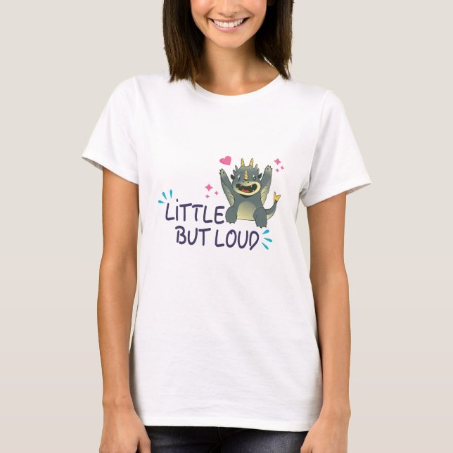 Camiseta Pequeño pero fuerte (Anverso)