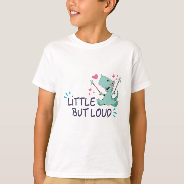 Camiseta Pequeño pero fuerte (Anverso)