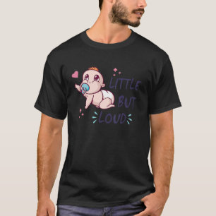 Camiseta Pequeño pero fuerte - Bebé - Llorando recién nacid
