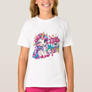 Camiseta Pequeño pero Mágico Unicornio