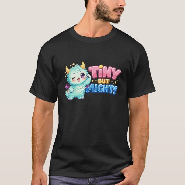 Camiseta Pequeño pero poderoso dragón (Anverso)