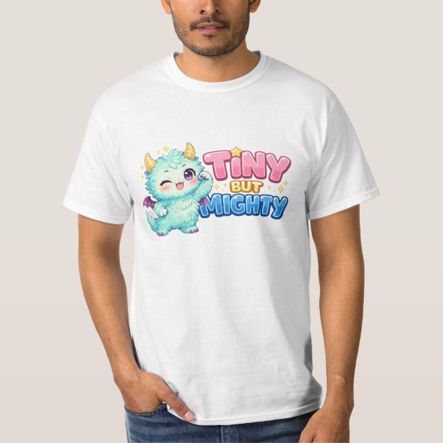 Camiseta Pequeño pero poderoso dragón (Anverso)