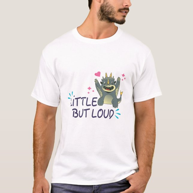 Camiseta Pequeño pero ruidoso (Anverso)
