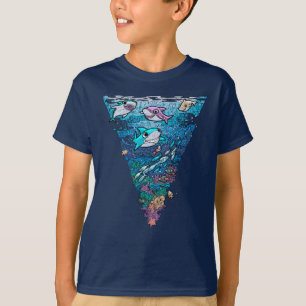 Camiseta Pequeño perro de tiburón