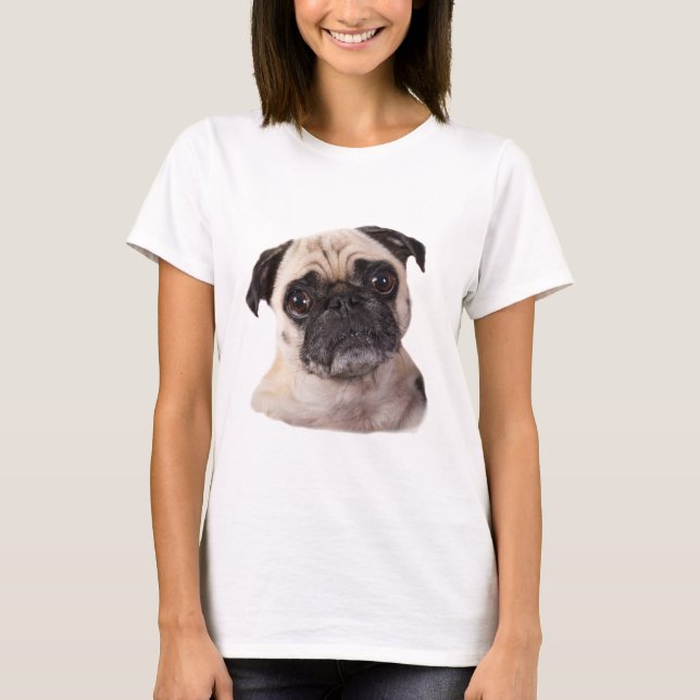 Camiseta Pequeño perro lindo del barro amasado (Anverso)