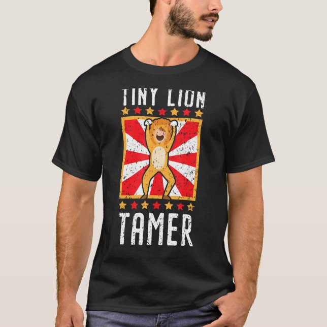 Camiseta Pequeño personal de Lion Tamer Circus Los disfraza (Anverso)