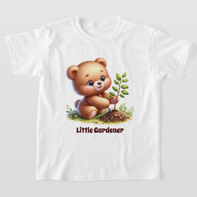 Camiseta Pequeño personalizable de jardinería (Distribución)
