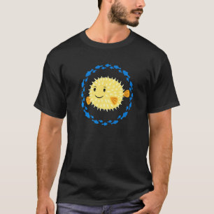 Camiseta Pequeño Pescado De Pescado De Pescado Rígido En Cí
