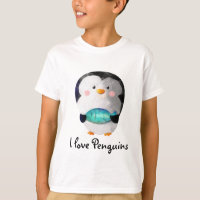 Pequeño pingüino lindo