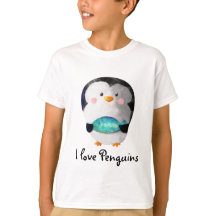 Pequeño pingüino lindo