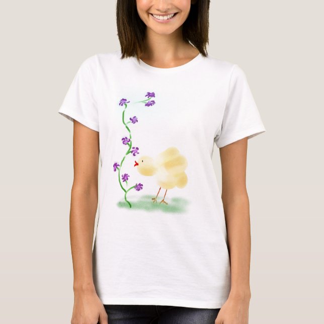 Camiseta Pequeño polluelo (Anverso)