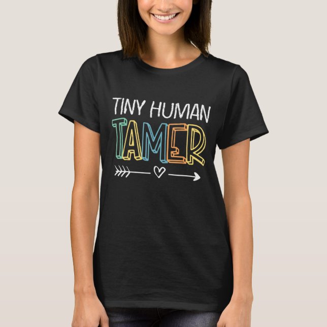 Camiseta Pequeño profesor de tamer humano 1 (Anverso)