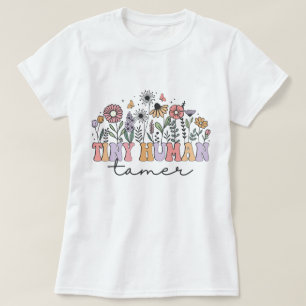 Camiseta Pequeño profesor de Tamer Humano Wildflowers