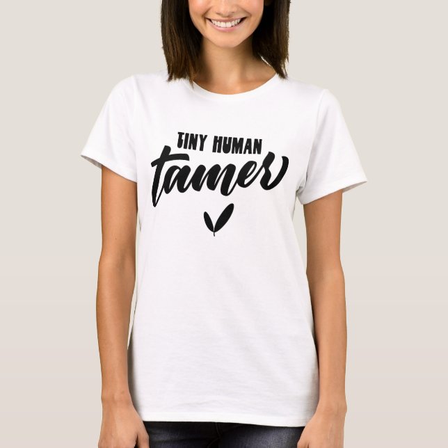 Camiseta Pequeño profesor gracioso de Tamer Humano (Anverso)