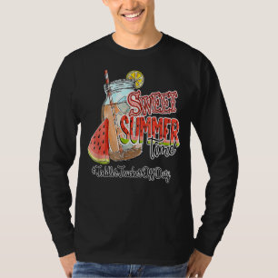Camiseta Pequeño profesor sin trabajo Verano Romper dulce v
