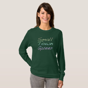 Camiseta Pequeño Pueblo Queer Larga Mano