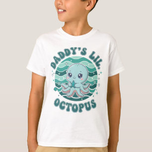 Camiseta Pequeno Pulpo de Papá Adorable