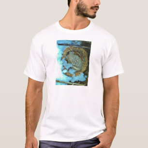 Camiseta Pequeño ratón en la nieve