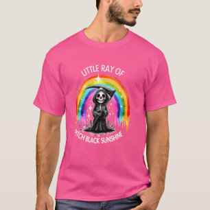 Camiseta Pequeño Rayo De Pitch Black Sunshine Death Rainbow