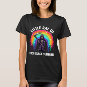 Camiseta Pequeño Rayo De Pitch Black Sunshine Death Rainbow