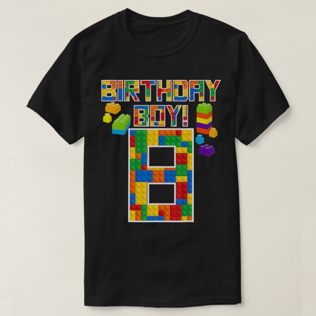 Camiseta Pequeño regalo de cumpleaños 8 años de antigüedad  (Diseño del anverso)