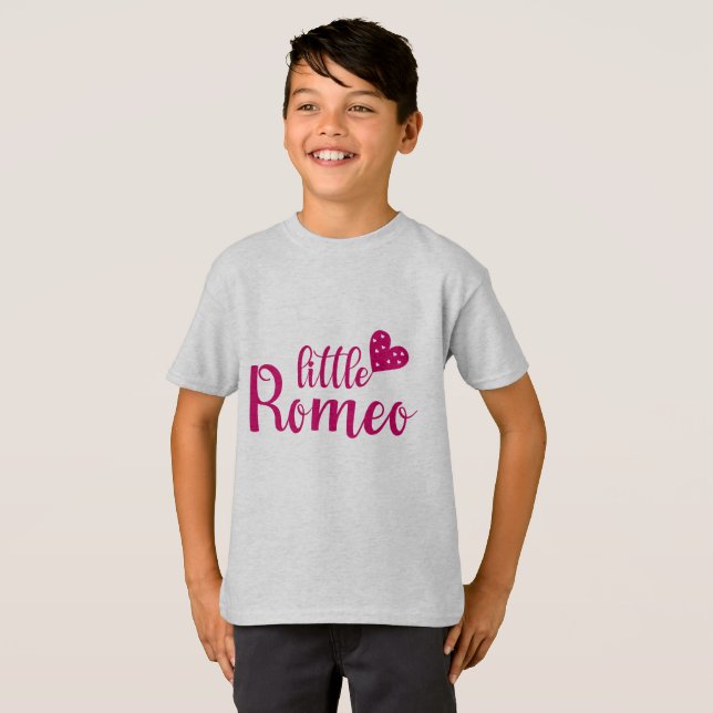 Camiseta Pequeño Romeo (Anverso completo)