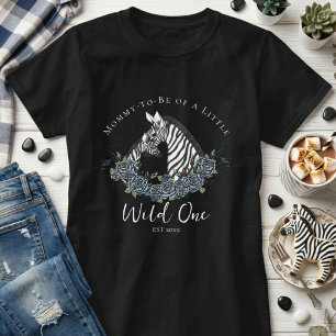 Camiseta Pequeño Salvaje Safari de Cebra Shower para la fut