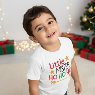 Camiseta Pequeño Señor Ho Ho Ho Navidad