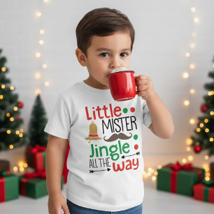 Camiseta Pequeño Señor Jingle Todo El Camino Navidad