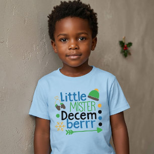 Camiseta Pequeño Señor Navidad de Diciembre