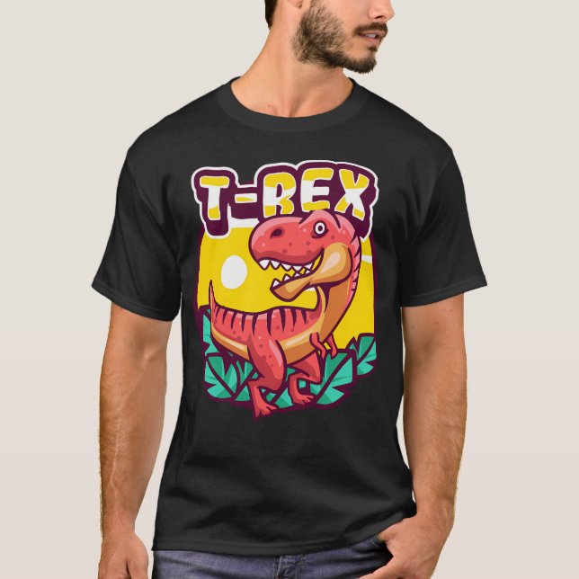 Camiseta Pequeño T-Rex (Anverso)