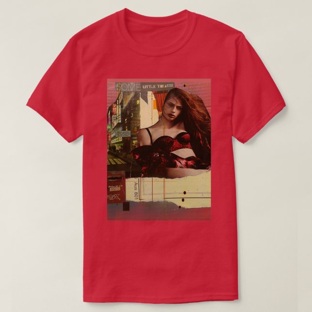 CAMISETA PEQUEÑO TEATRO (Diseño del anverso)