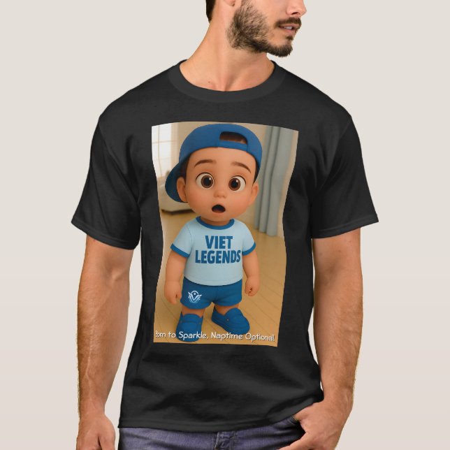 Camiseta Pequeño Tipo Serie 1 - #VL (Anverso)