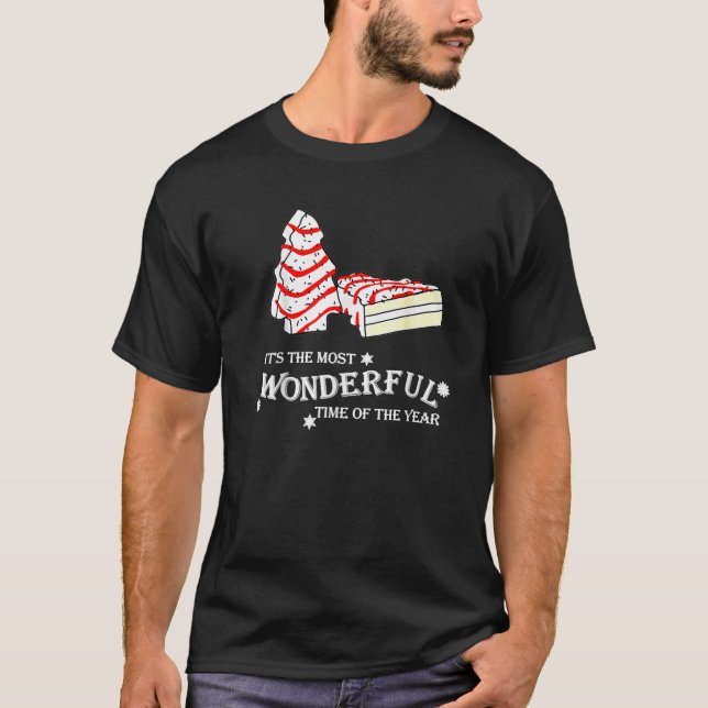 Camiseta Pequeño Tiss Temporada Pasteles de Árbol de Navida (Anverso)