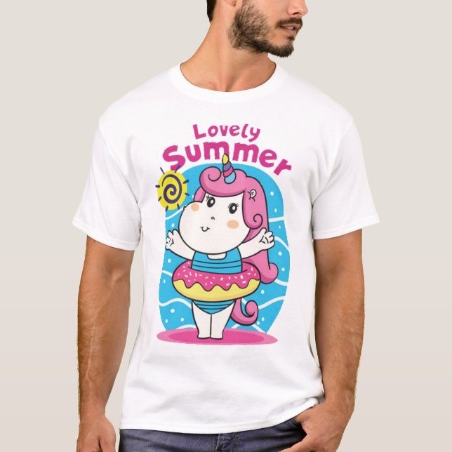 Camiseta Pequeño unicornio 1 (Anverso)