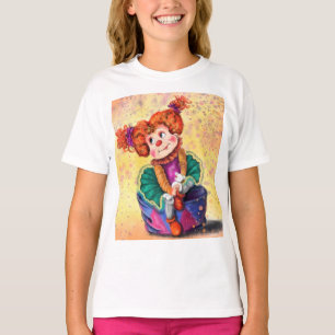 Camiseta Pequeño y dulce Chica - Circo feliz - Dibujo