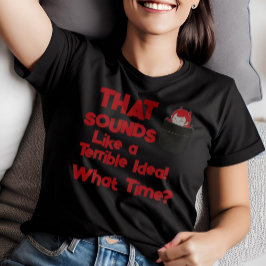 Camiseta Pequeño y lindo bolsillo Personalizado de Hallowee