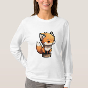 Camiseta Pequeño y Tierno Zorro
