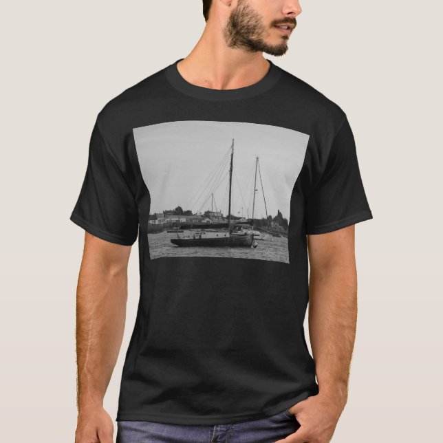 Camiseta Pequeño yate clásico (Anverso)