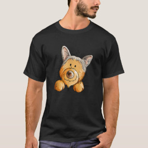 Camiseta Pequeño Yorkshire Terrier Head I Dog Friend