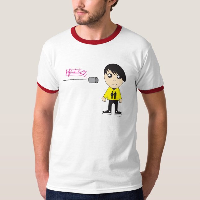 Camiseta Pequeños amantes - Hayate conectado (Anverso)