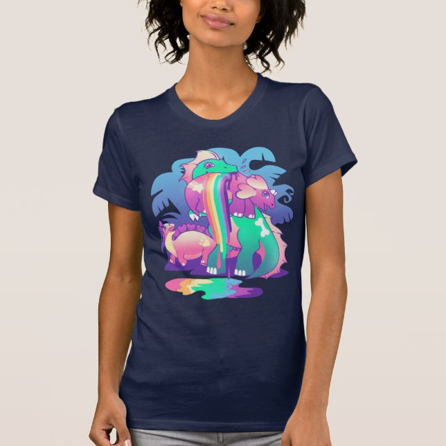 Camiseta Pequeños dinosaurios (Anverso)