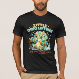 Camiseta Pequeños Elevadores de Dino 8KG | Brazos Pequeños
