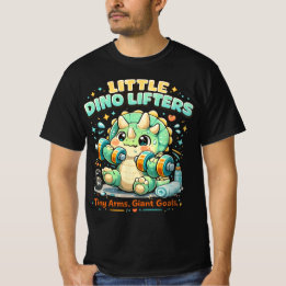 Camiseta Pequeños Elevadores de Dino 8KG | Brazos Pequeños